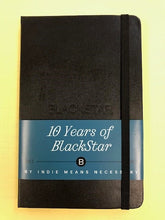 Load image into Gallery viewer, BlackStar 10th Anniversary Moleskine Notebook
